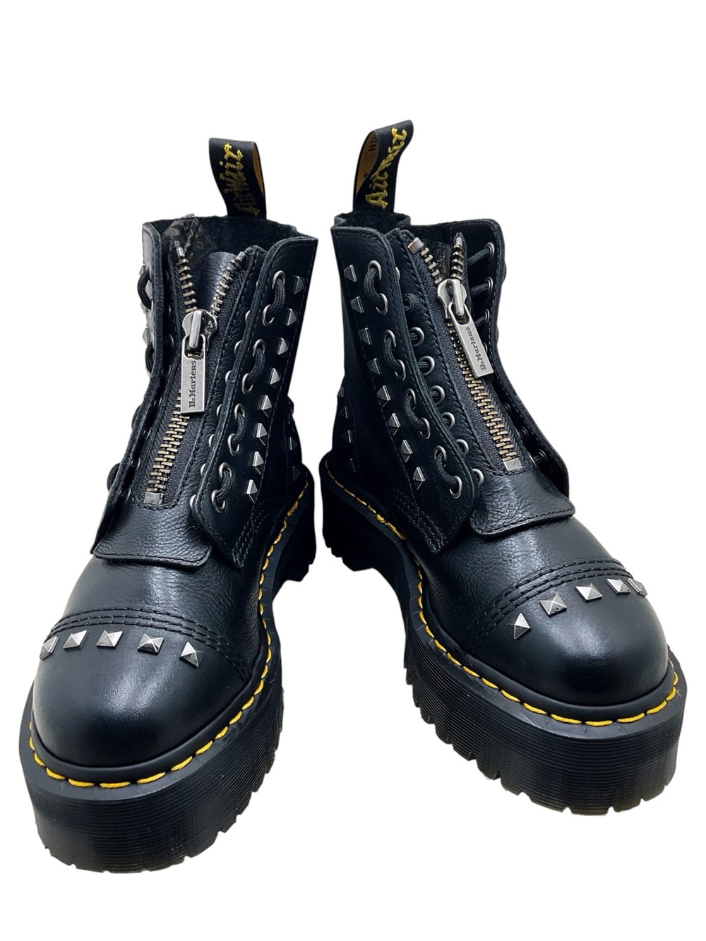 {Dr. Martens} Sinclair Studded Zip Combat Boots - Picture 9 of 16